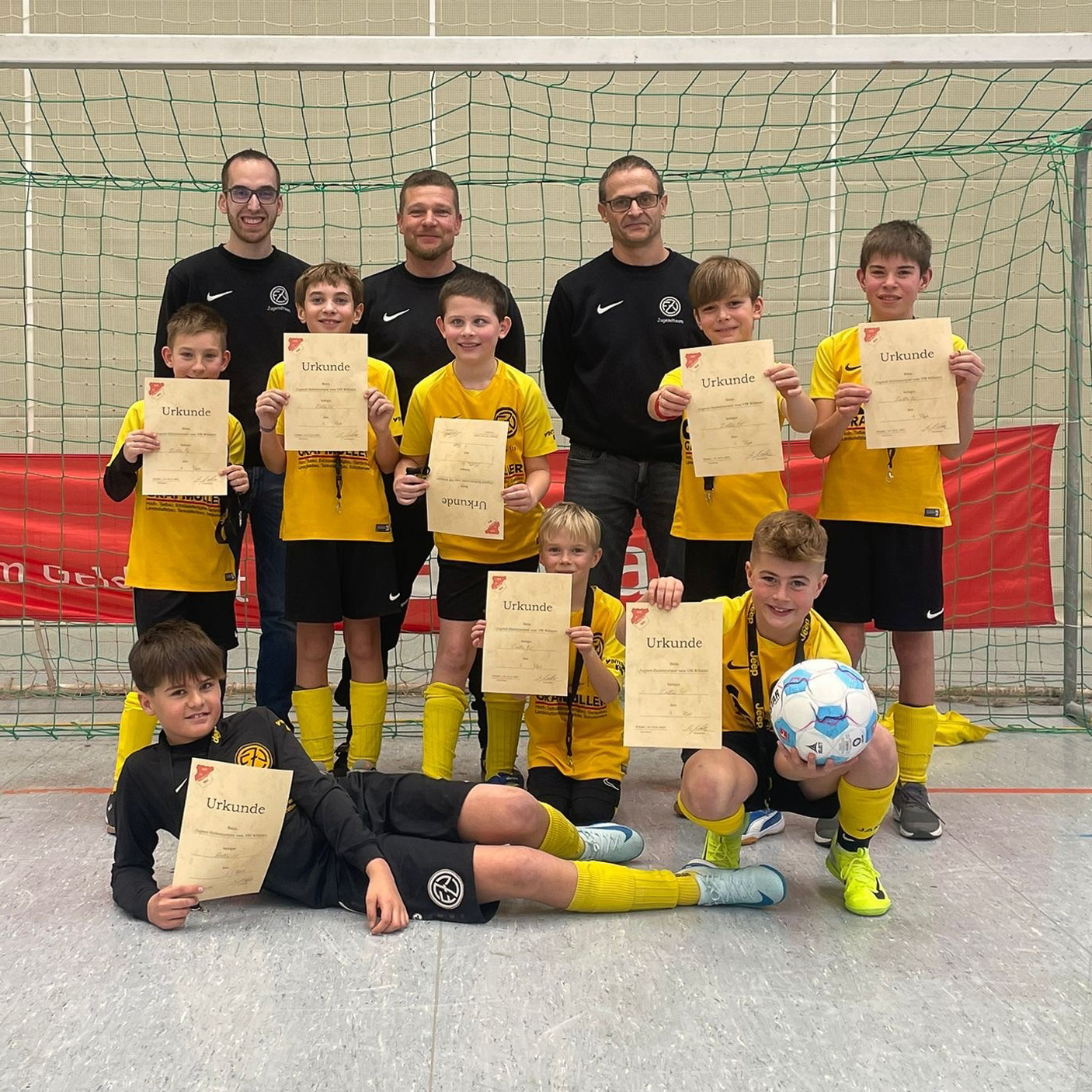 E- und D-Jugend des ZFV starten hervorragend ins neue Fußballjahr